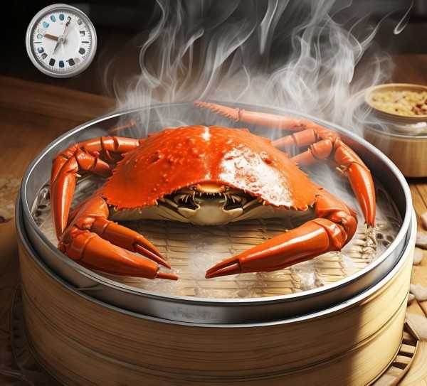 大闸蟹蒸煮指南，揭秘最佳蒸制时长，尽享鲜美蟹肉