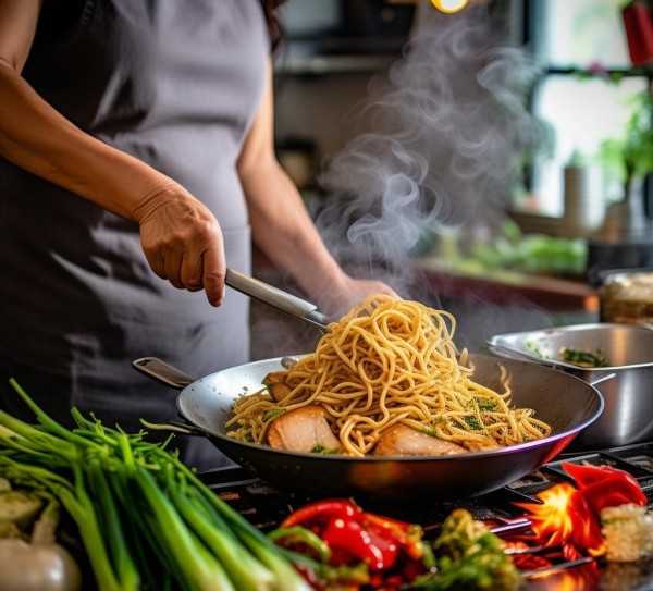 家常炒面秘籍，轻松打造美味佳肴,轻松掌握家常炒面秘诀，如何做出一碗色香味俱全的炒面,鸡精,第1张
