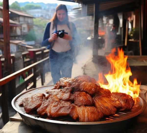 桥头排骨，寻味之源，揭秘美味佳肴的传承之谜,探寻美食之源，桥头排骨，源自何方的美味佳肴？,风味,传承,美味佳肴,第1张