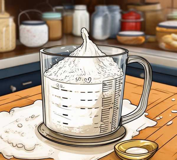 500克面粉泡打粉最佳用量揭秘,配比，500克面粉中泡打粉的最佳用量解析,烘焙,烘焙技巧,第1张