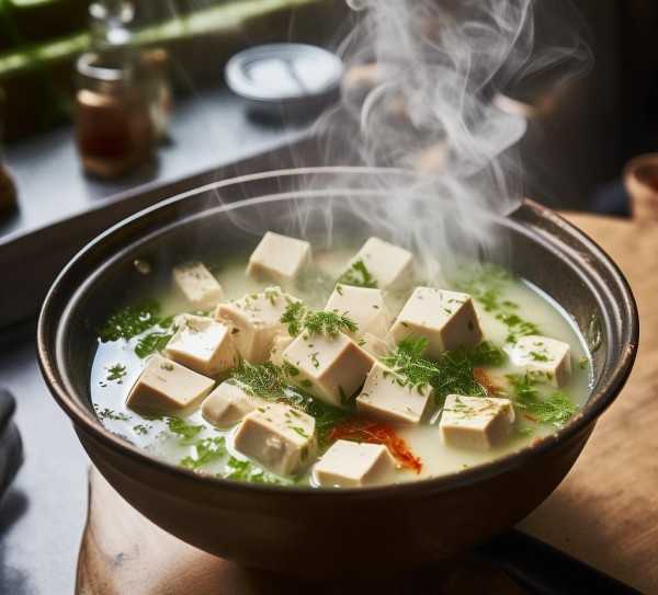豆腐烹饪的最佳时长揭秘，豆腐煮多久能熟？,豆腐煮多久能熟？揭秘豆腐烹饪的最佳时间,营养价值,风味,第1张