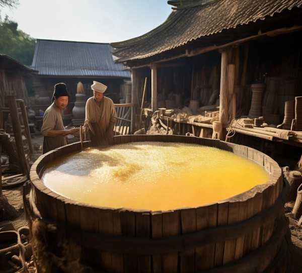 传统糯米酿酒奥秘，一斤糯米能酿出多少米酒？,一斤糯米酿出多少米酒，揭秘传统酿酒工艺的奥秘,传承,第1张