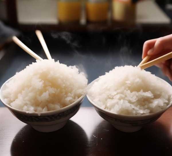 粳米与籼米，味蕾之战，谁主沉浮？,粳米与籼米，一场味蕾的较量，究竟哪个更胜一筹？,米饭,第1张