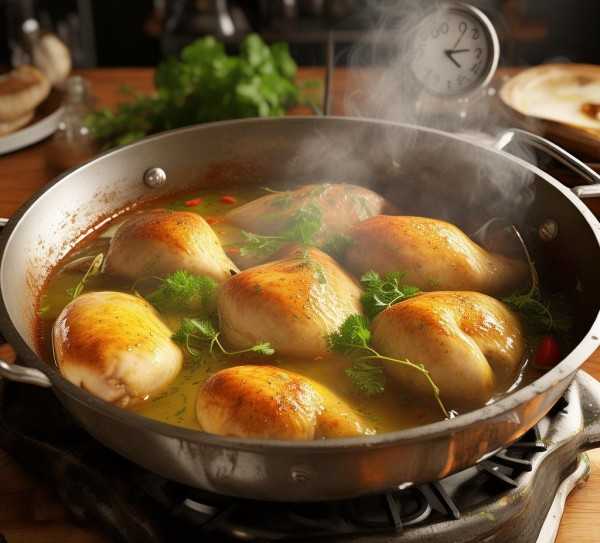 鸡肉炖至多熟？探秘炖鸡肉的黄金时长,鸡肉炖多久才能熟？揭秘烹饪鸡肉的最佳时间,烹饪时间,第1张