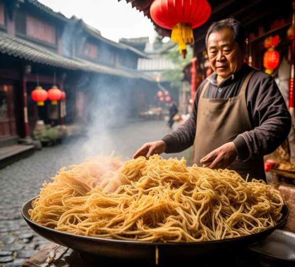 油条溯源，探寻传统早餐的悠久历史,油条起源于何方，探寻中国传统早餐的源远流长,风味,传承,第1张