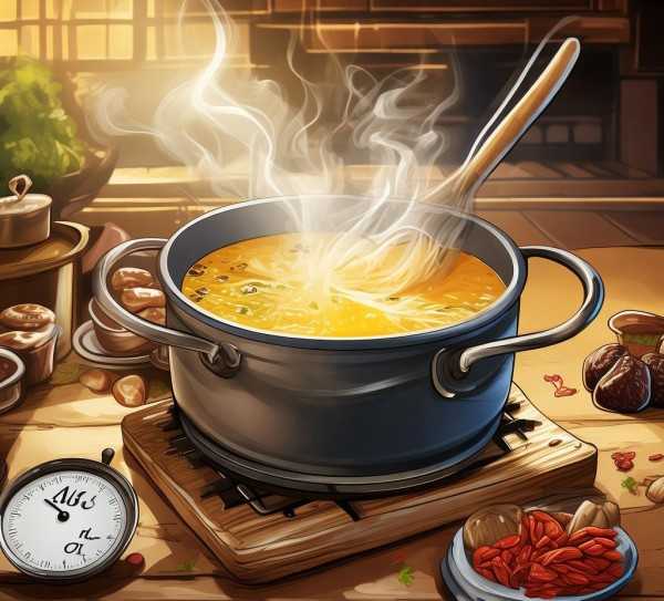 银耳汤最佳煮制时间揭秘，口感黄金比例的秘密,银耳汤的正确煮制时间，揭秘银耳汤煮多久才能最佳口感,营养价值,养生,多糖,第1张
