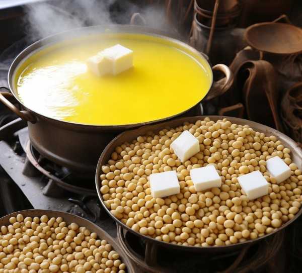 一斤黄豆能产多少豆腐？豆腐制作奥秘大揭秘,一斤黄豆，究竟能产出多少豆腐？揭秘豆腐制作过程中的奥秘,营养价值,美味,豆腐制作,第1张